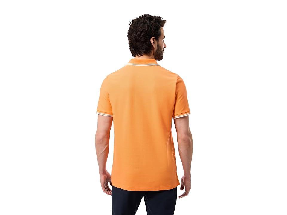 Psycho Bunny Belton Pique Polo (Nectarine) Men's Short Sleeve Knit Product Image