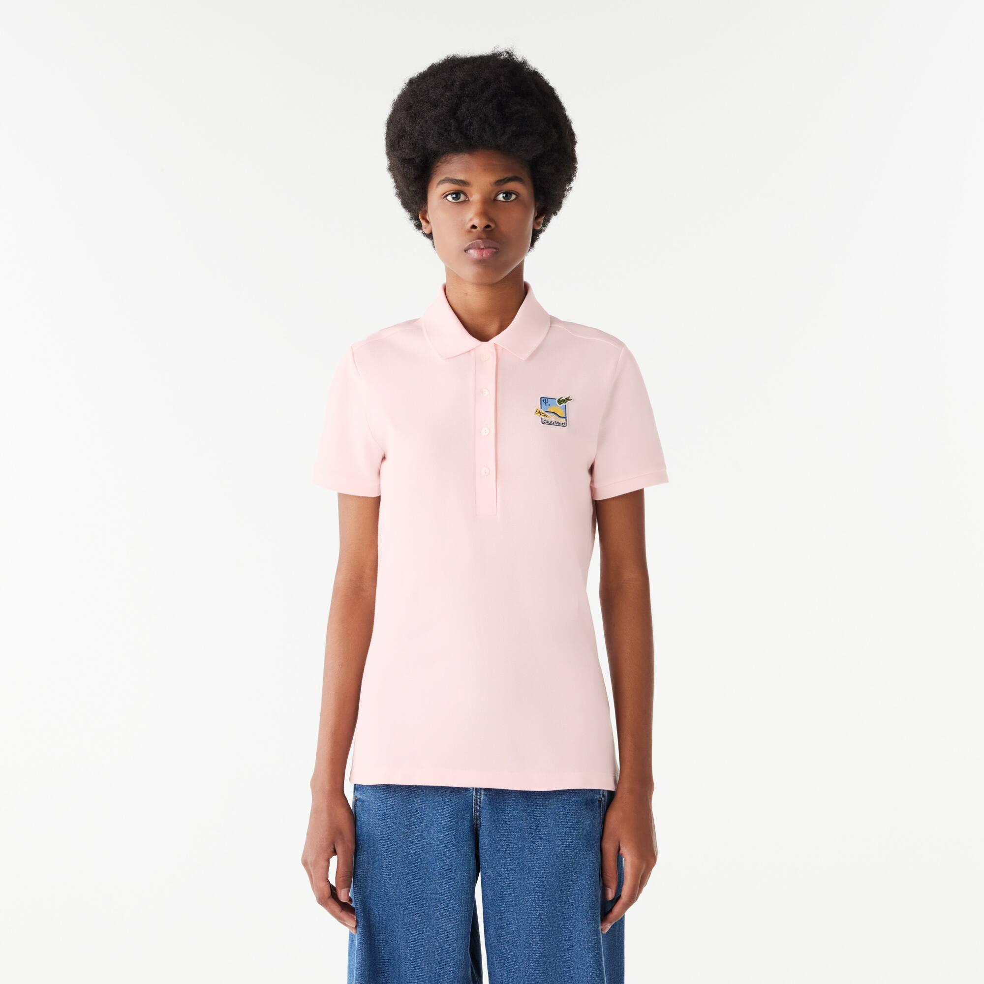 Slim Fit Club Med Edition Stretch Polo Shirt Product Image