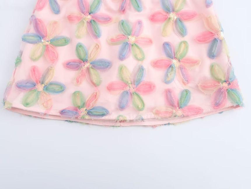 Floral Mini Pencil Skirt Product Image