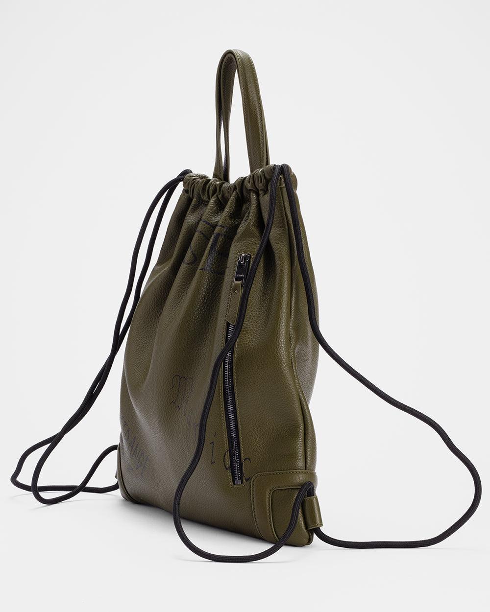 DRAWSTRING BACKPACK FOREST Female Product Image