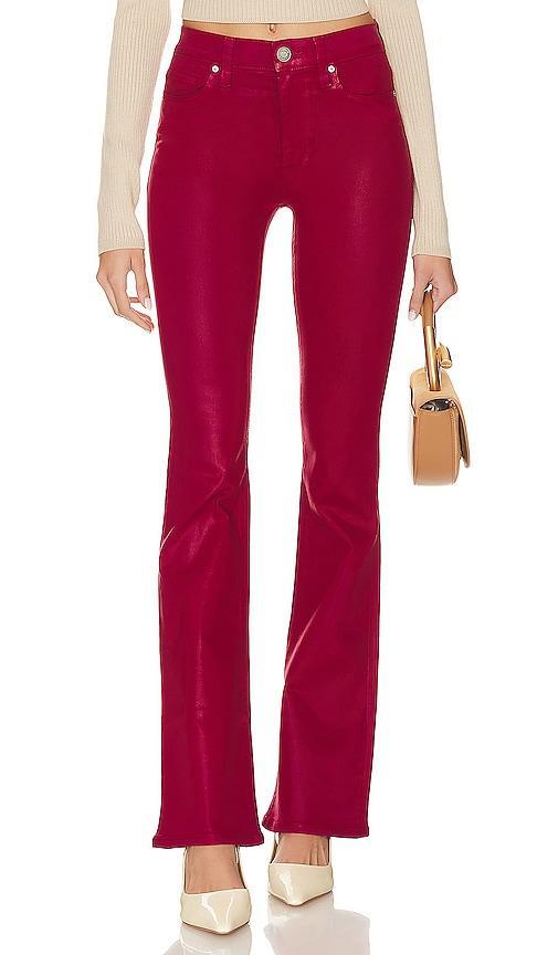 Hudson Jeans Barbara High Rise Bootcut in Red. Size 25, 32, 34. Product Image