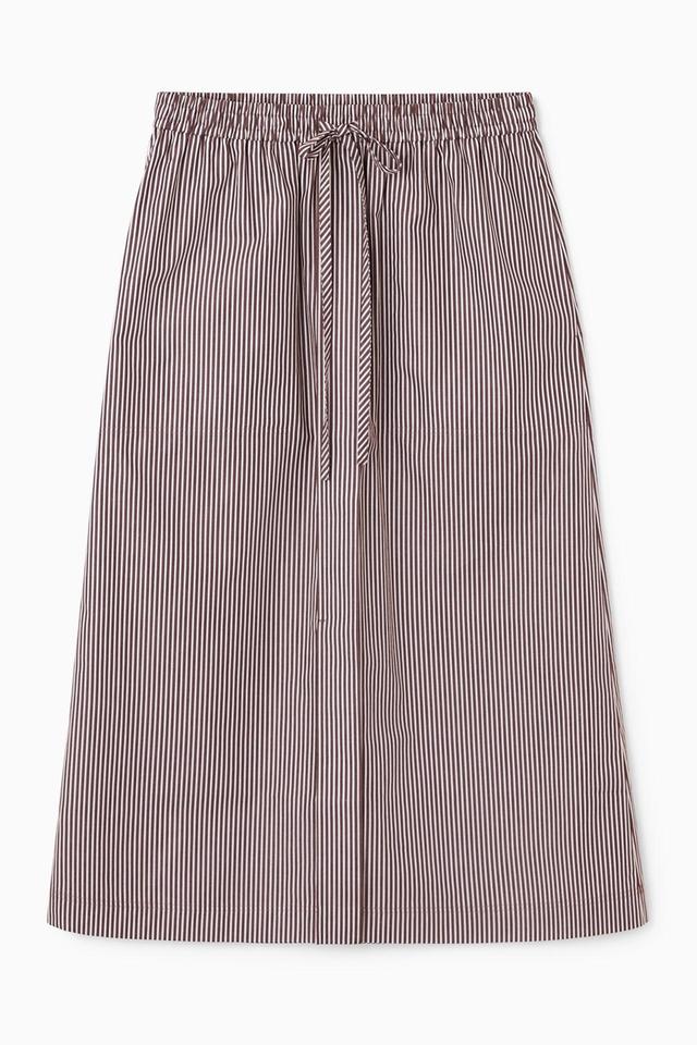 DRAWSTRING MIDI SKIRT Product Image