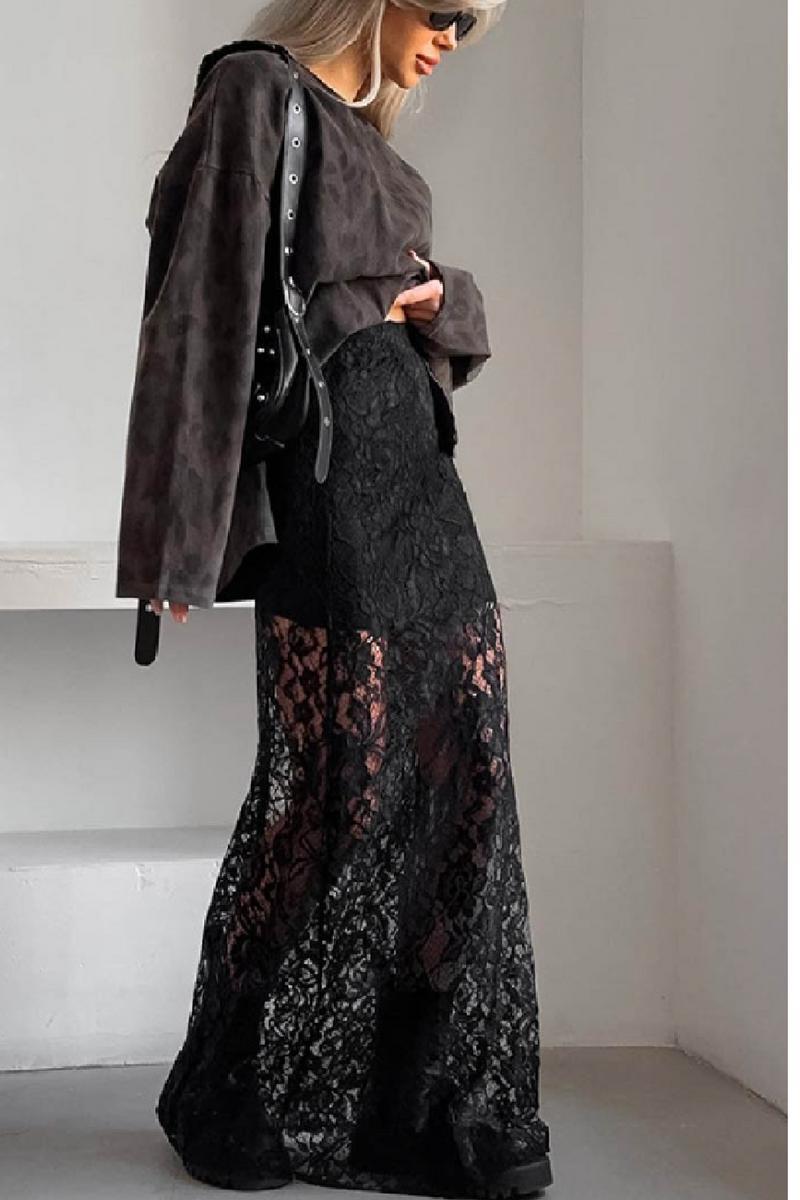 Lace Maxi Skirt product image