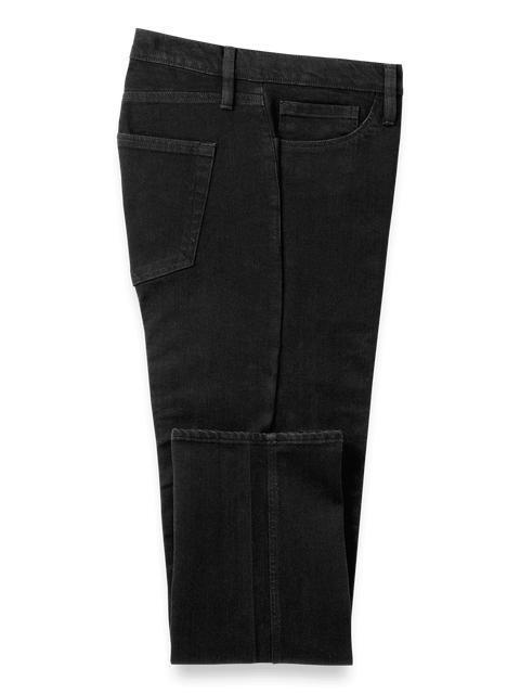 Denim Five Pocket Pants - Black Product Image