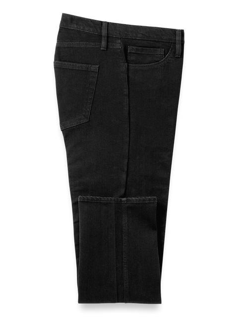 Denim Five Pocket Pants - Black Product Image