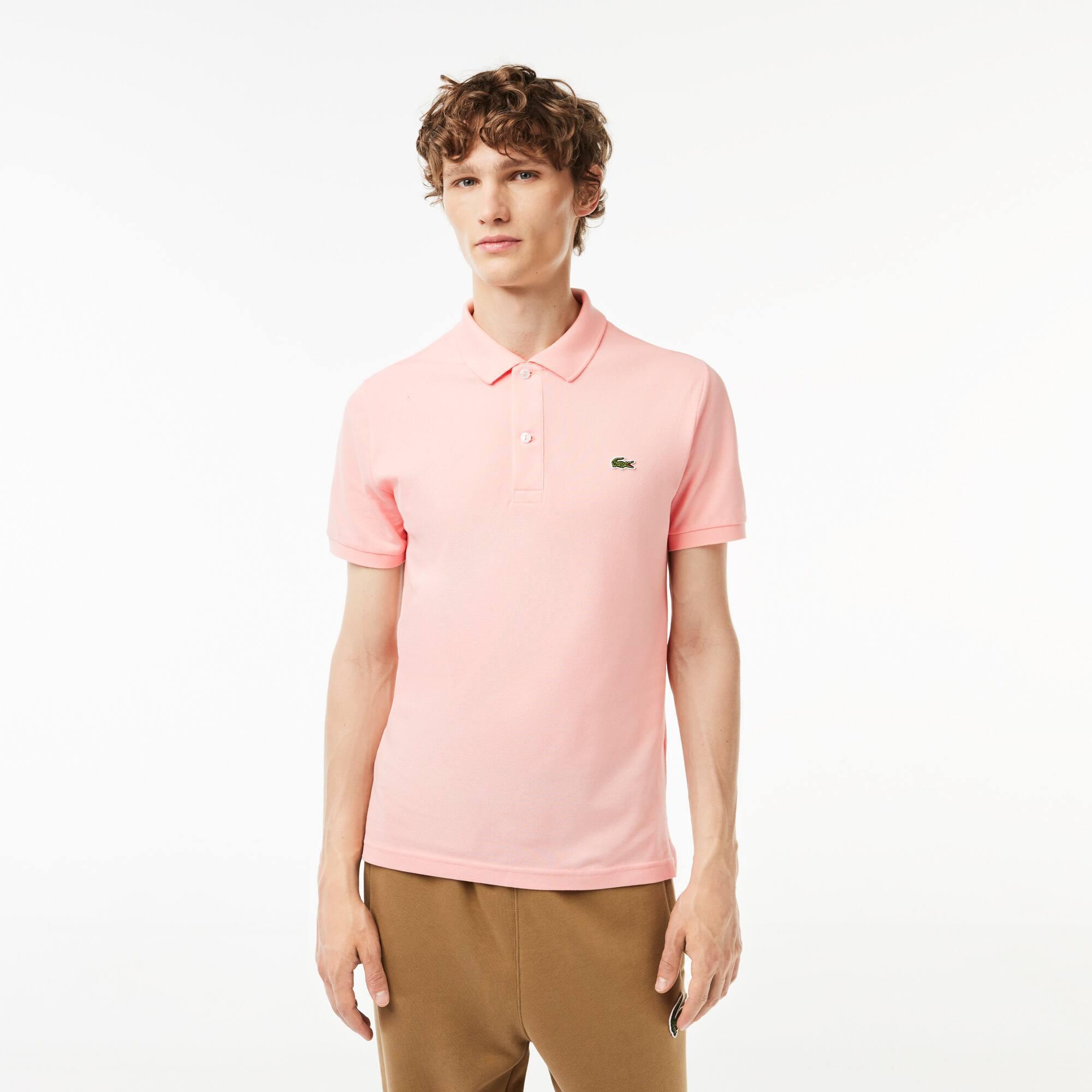 Slim Fit L.12.12 Piqué Polo Shirt Product Image