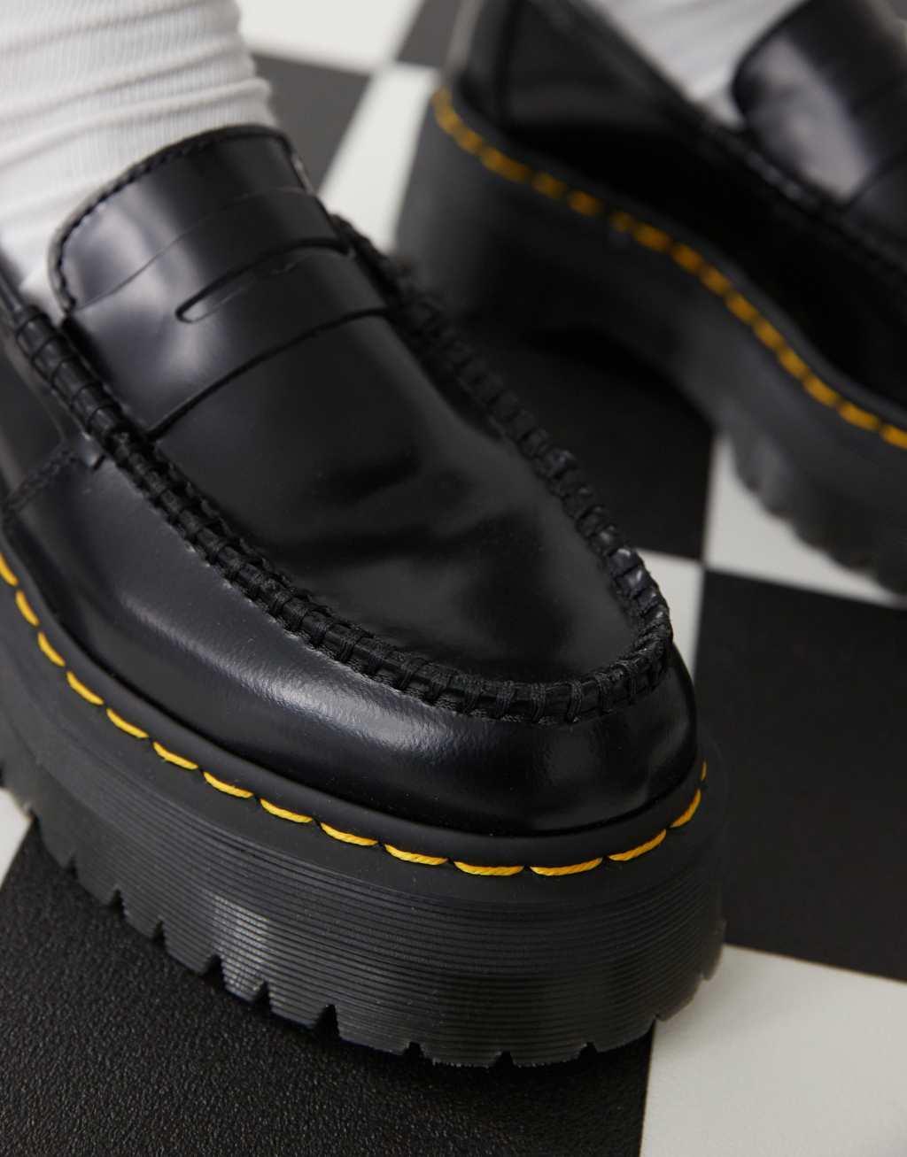 Dr. Martens Penton quad loafers in black Product Image