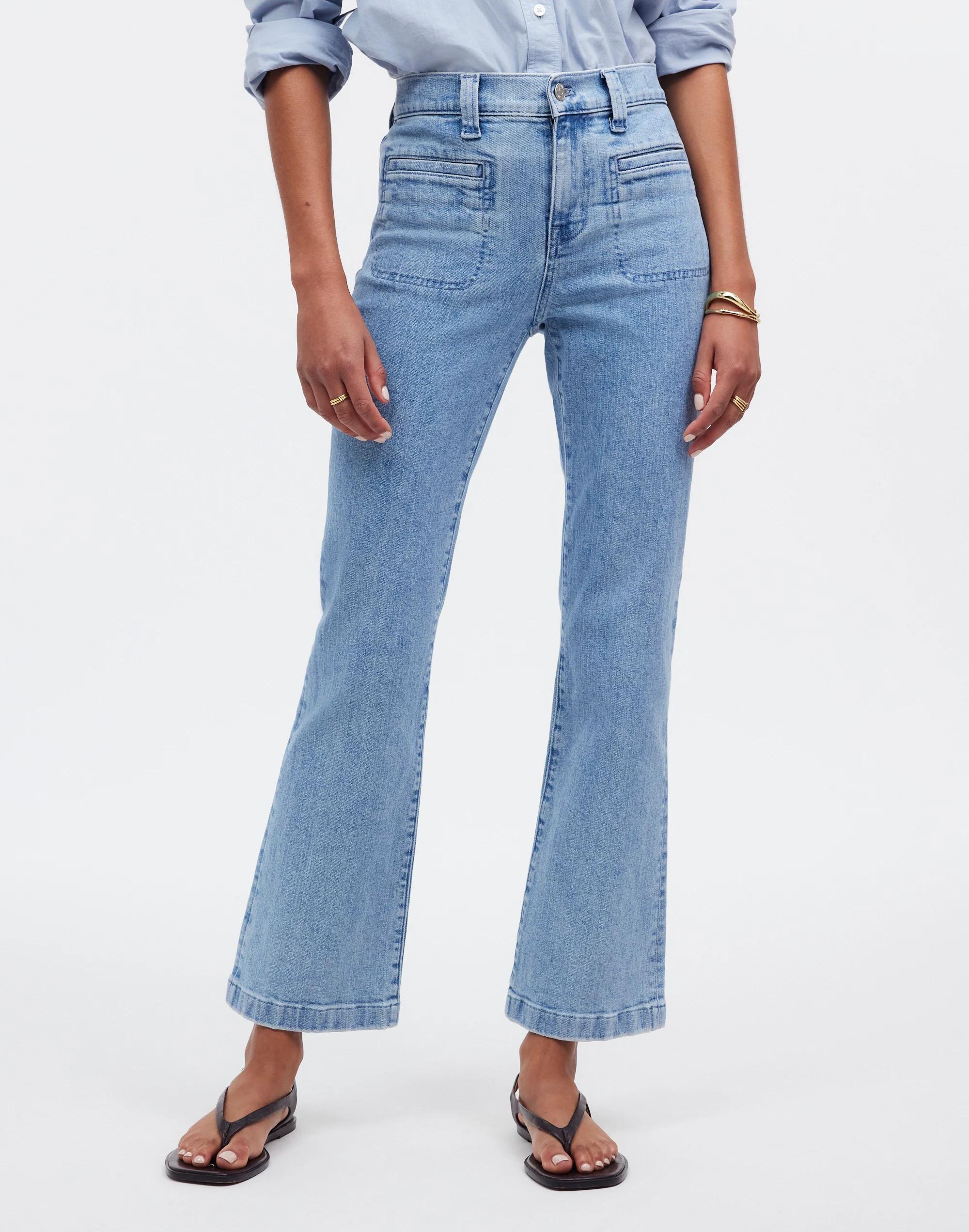 Kick Out Crop Jeans in Penman Wash: Patch Pocket Edition Product Image