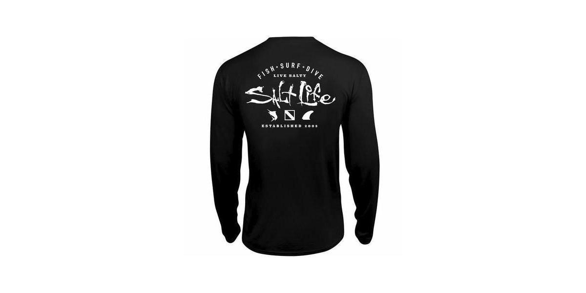 Salt Life Mens Waterman Trifecta Performance Pocket Tee Product Image