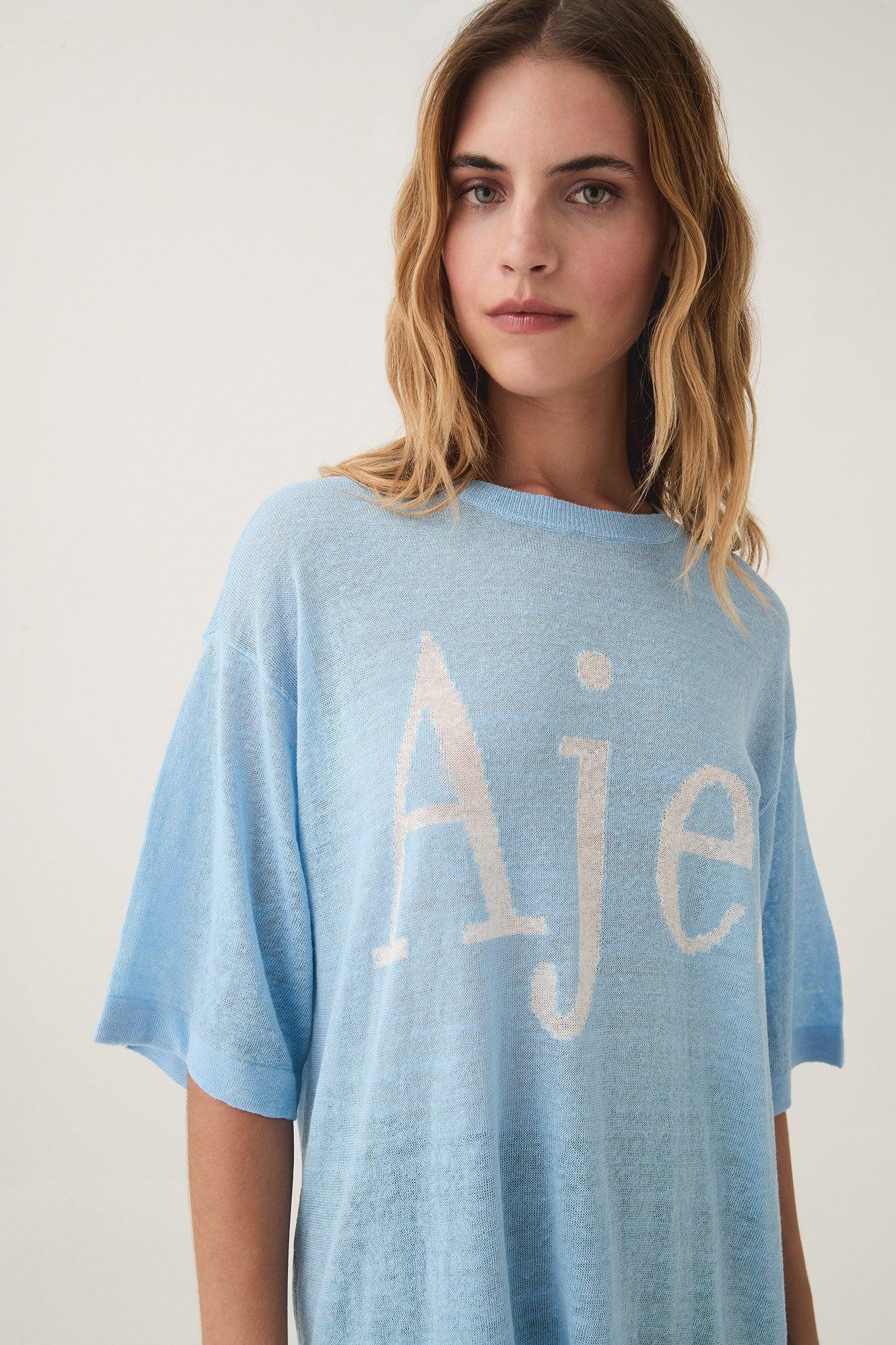 Elvira Oversized Linen Tee Product Image