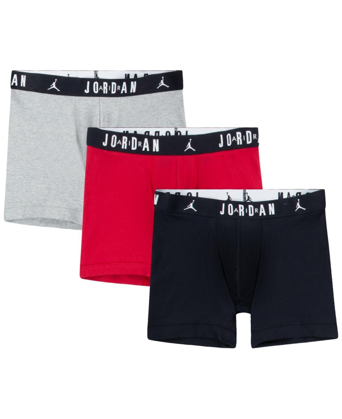 Men's Jordan Flight Cotton Boxer Briefs (3-Pack) Product Image