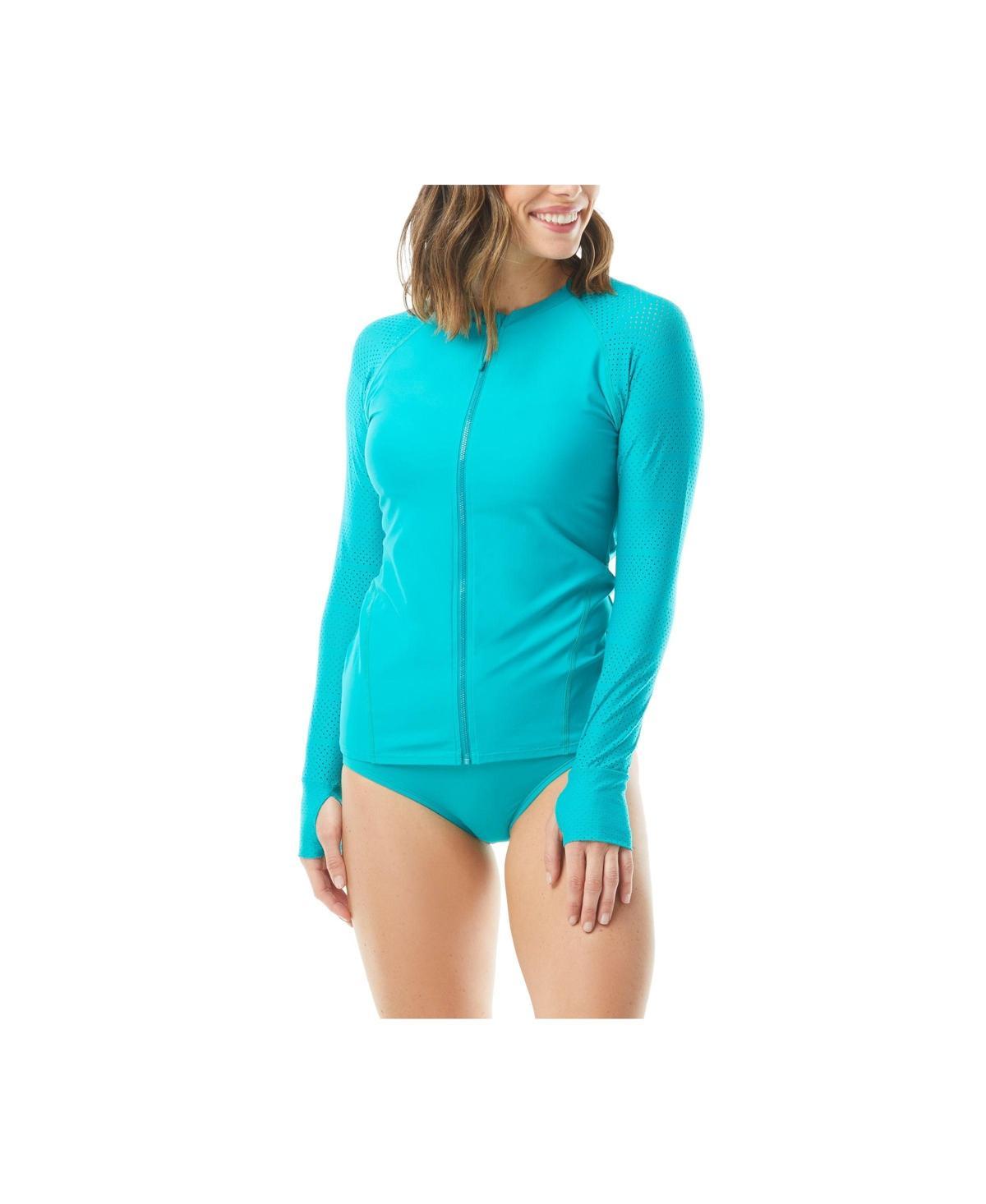 Beach House Sport Womens Ava Zip Front Rash Guard Product Image