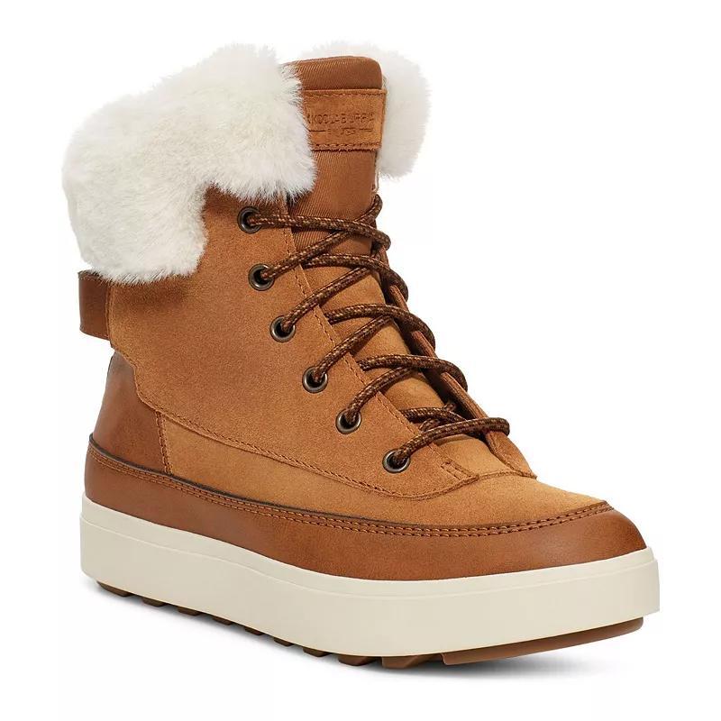 Koolaburra by UGG Ryanna Womens Waterproof Suede Winter Boots Brown Product Image