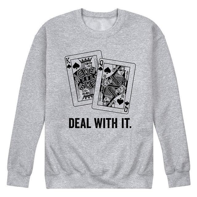 Mens Deal With It Sweatshirt Product Image