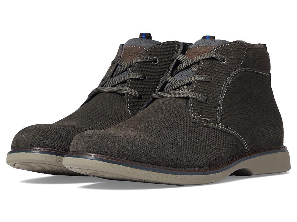 Nunn Bush Shoes Otto Plain Toe Chukka Gray Product Image