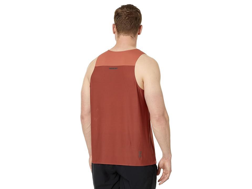 On Performance Tank (Auburn Ruby) Men's Clothing Product Image