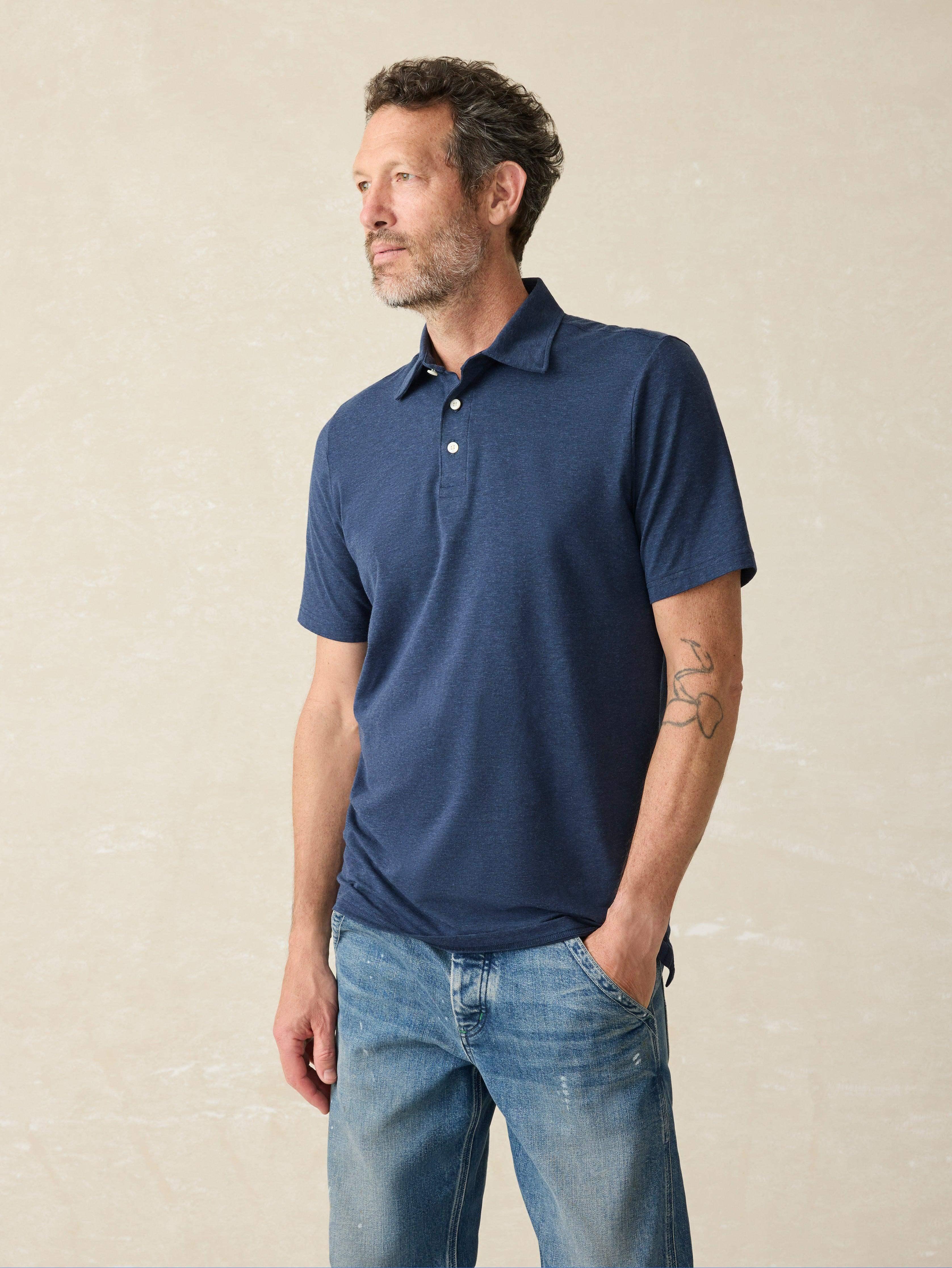 Movement™ Short-Sleeve Polo Shirt - Great Falls Heather Male Product Image