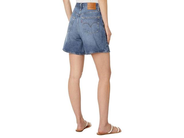 Levi's(r) Premium High Baggy Short (Money Talks) Women's Jumpsuit & Rompers One Piece Product Image