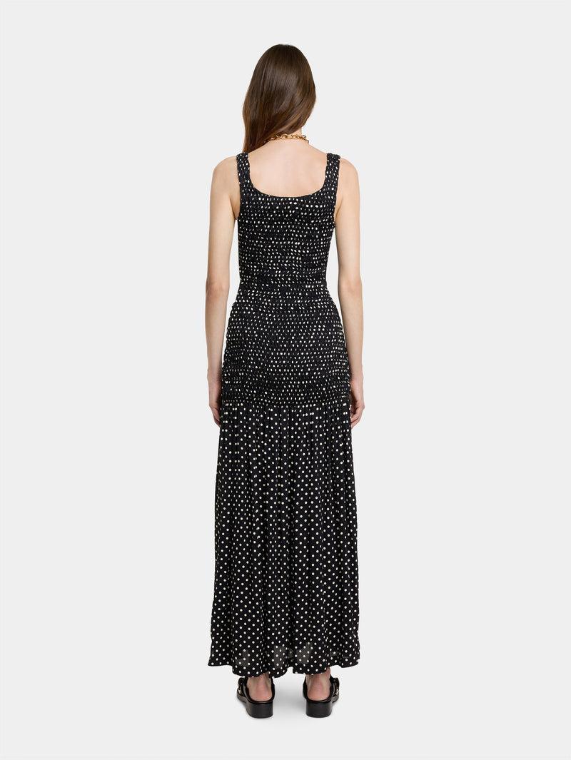 LONG CREPE DRESS Product Image