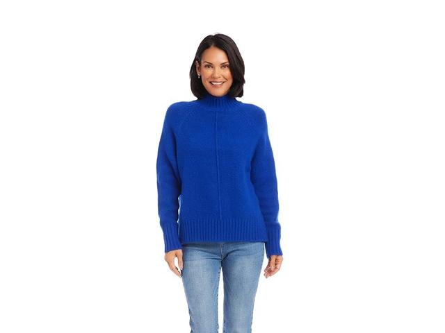 Karen Kane Turtleneck Sweater (Royal) Women's Sweater Product Image