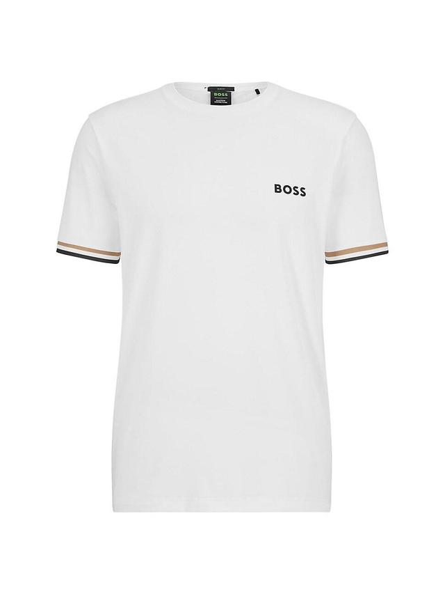 Mens BOSS x Matteo Berrettini Logo Crewneck T-shirt Product Image