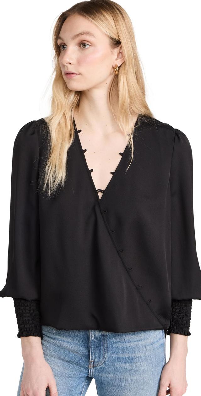 Womens Enzo Surplice Blouse Product Image