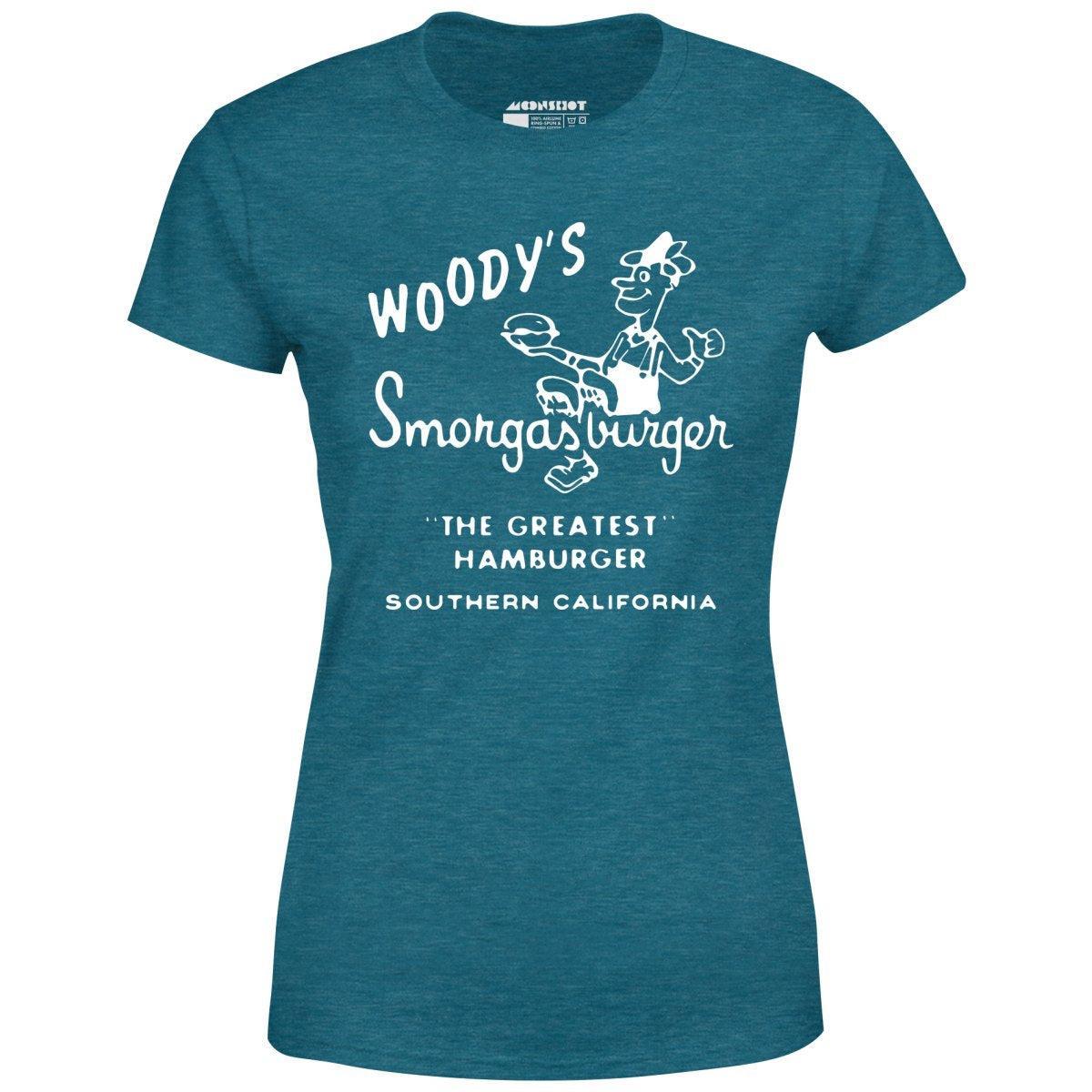 Woody's Smorgasburger - California - Vintage Restaurant - Women's T-Shirt Female Product Image