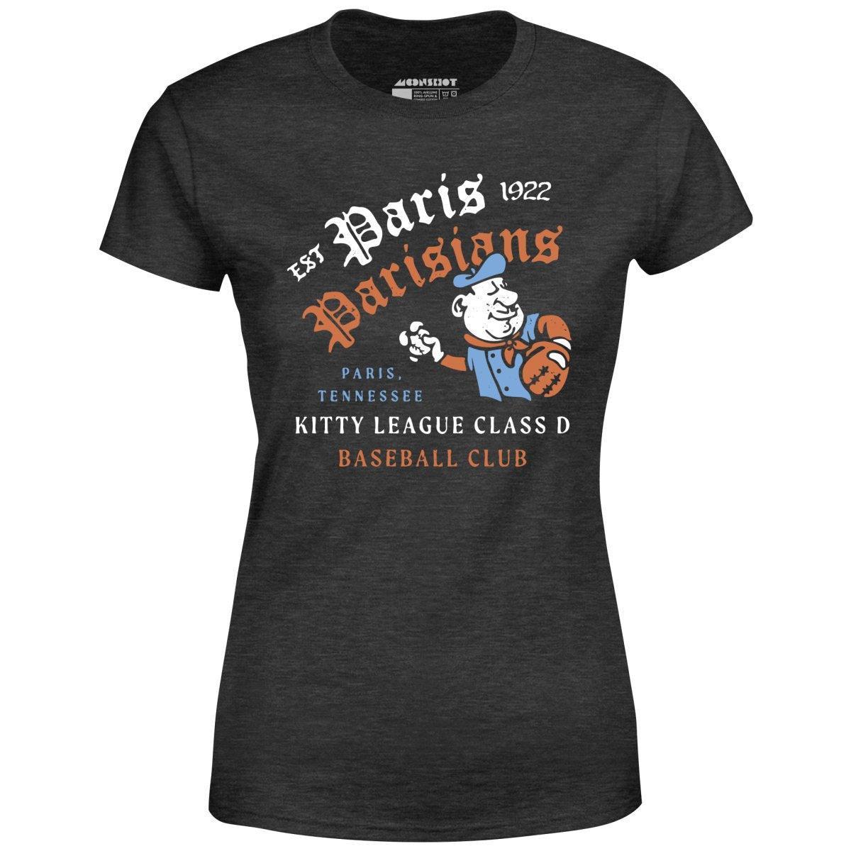 Paris Parisians - Tennessee - Vintage Defunct Baseball Teams - Women's T-Shirt Female product image