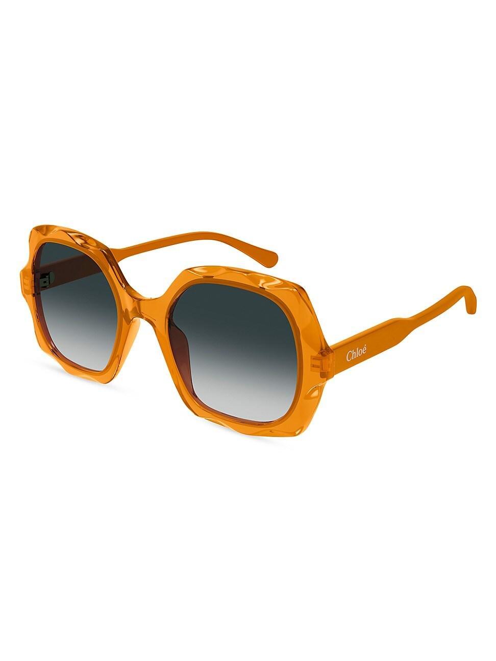 Womens Olivia 53MM Acetate Square Sunglasses Product Image