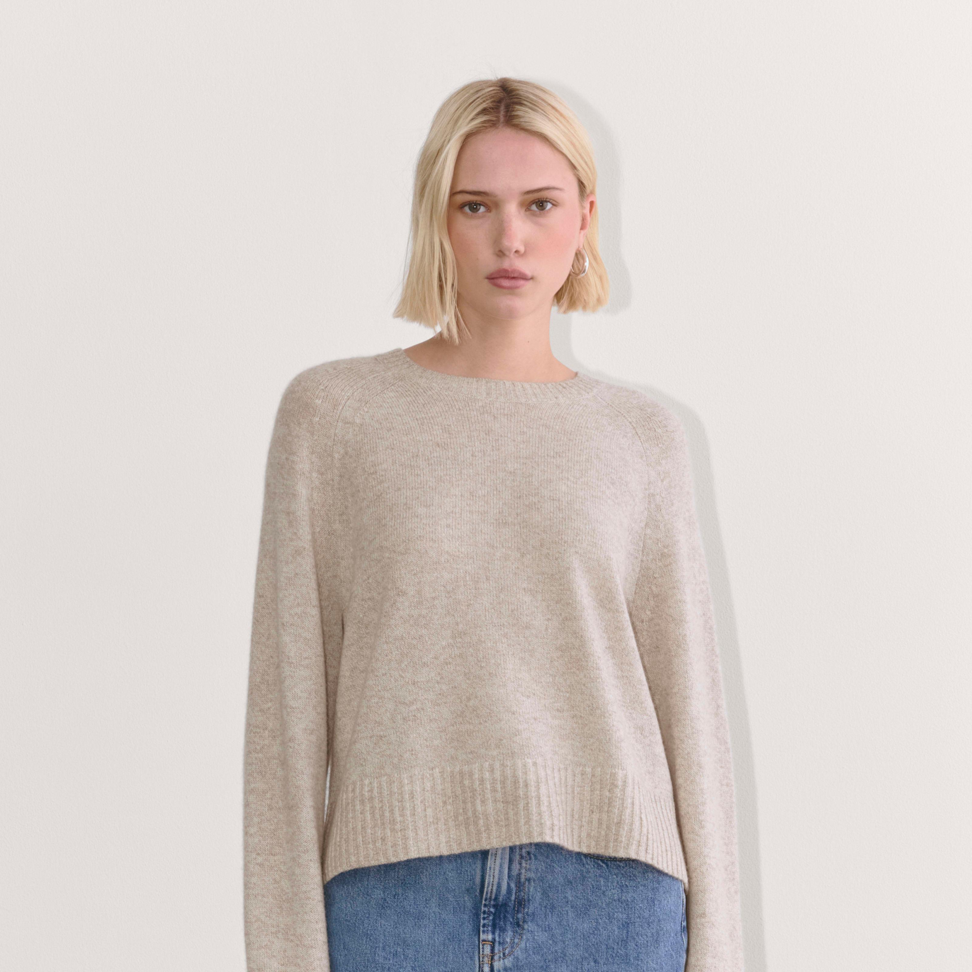 Womens Boxy Crew in Cashmere Sweater by Everlane Product Image