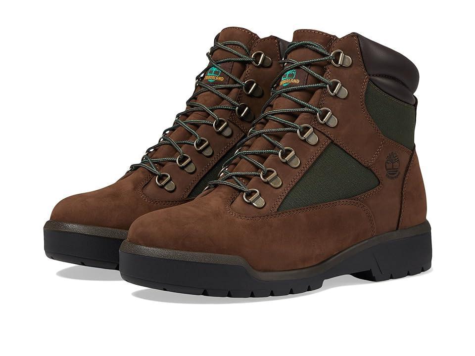 Timberland Mens 6 Field Boots from Finish Line - Chocolate Product Image