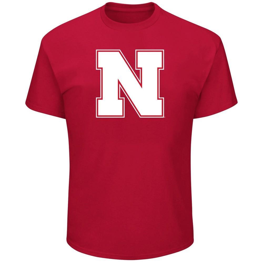 NCAA Nebraska Cornhuskers Mens Logo Short Sleeve T-Shirt - 5X Product Image