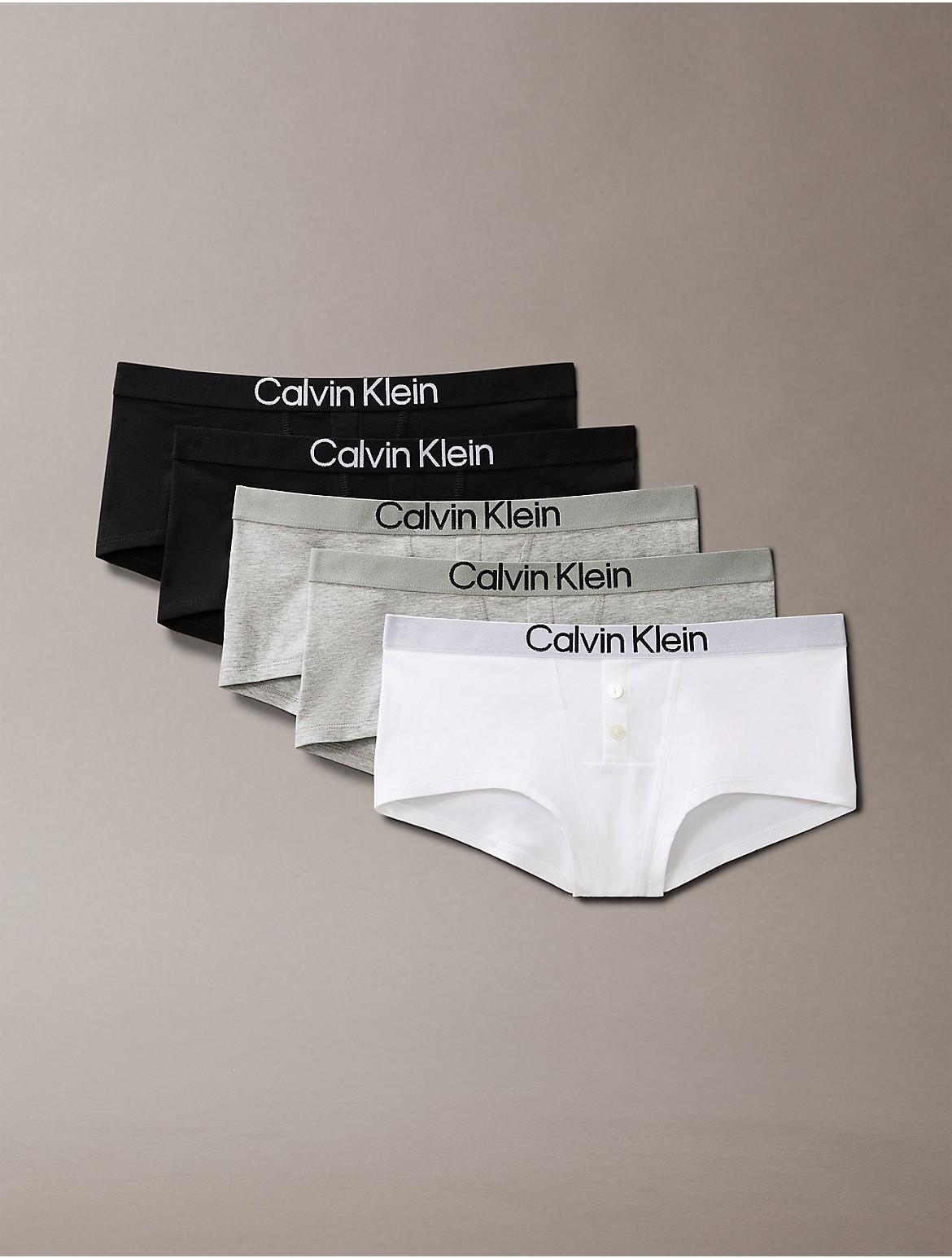 Calvin Klein Womens Maximum Cotton 5-Pack Boyshort - Multi - XS Product Image