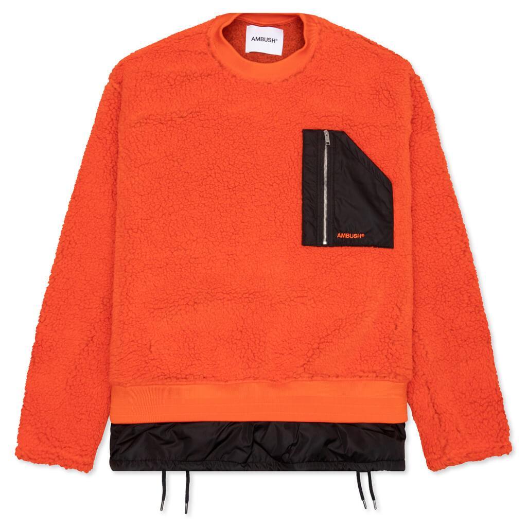 Fleece Top - Orange A Male Product Image