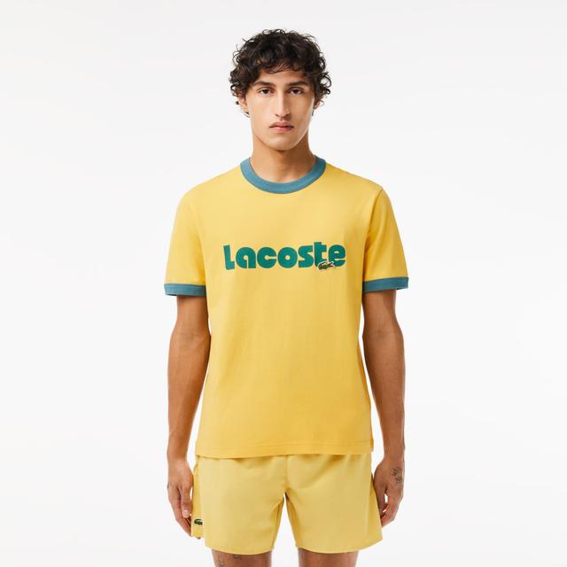 Lacoste Print Contrast Accent T-shirt Product Image