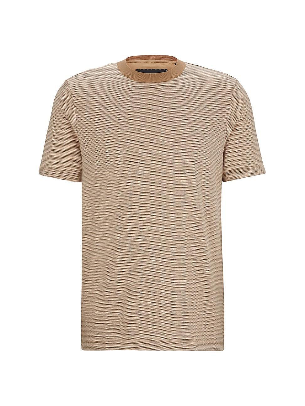 Mens Bubble-Structure T-Shirt Product Image