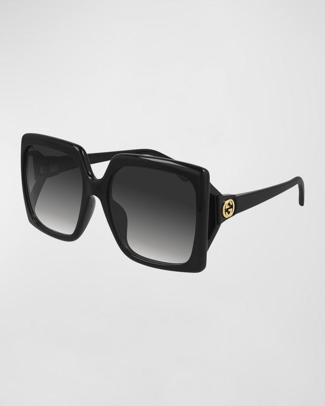 Womens Gucci Logo 59MM Oversized Square Sunglasses Product Image