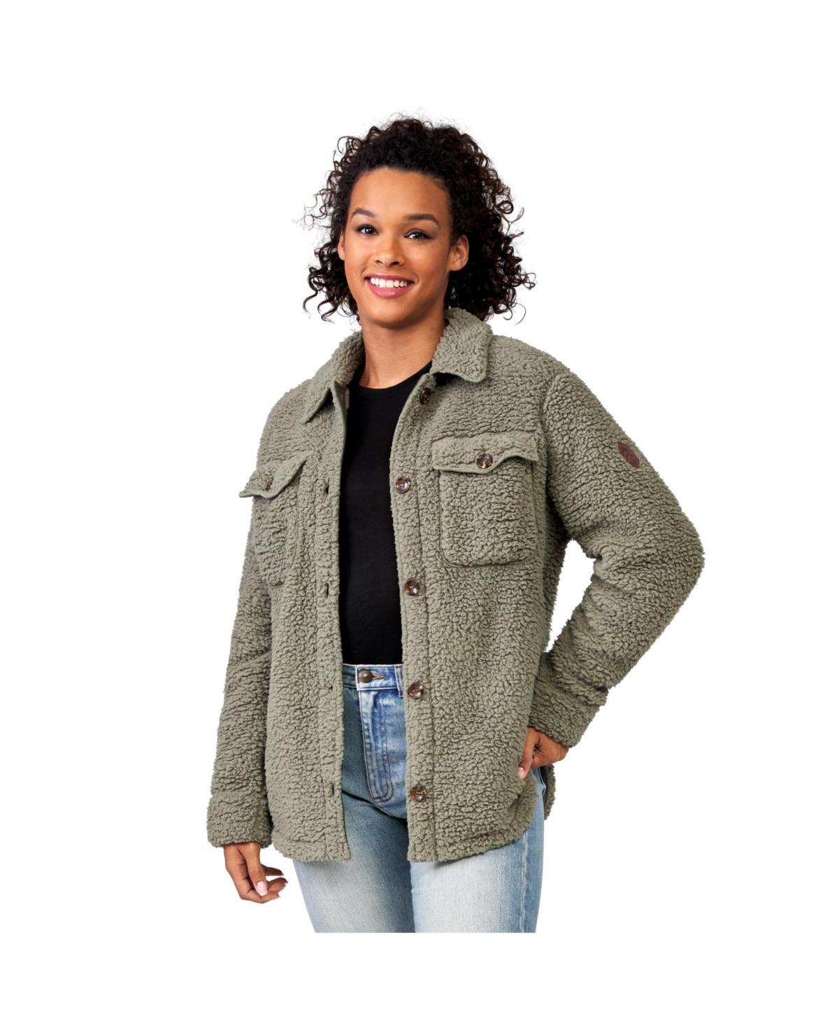 Free Country Womens High Pile Shacket Product Image