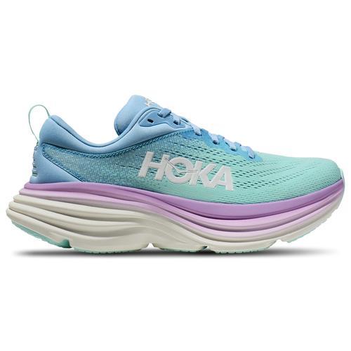 Hoka Womens HOKA Bondi 8 - Shoes Airy Blue/Sunlit Ocean Product Image