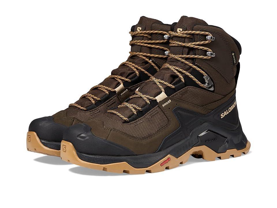 Salomon Quest Element GTX (Delicioso Black Dull Gold) Men's Shoes Product Image