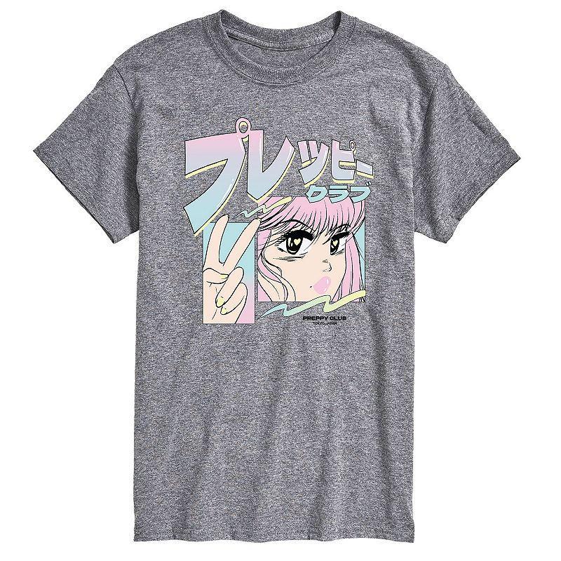 Mens Anime Preppy Club Tee Product Image