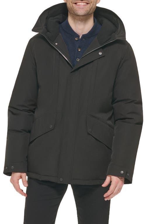 Mens Hooded Puffer Jacket Product Image