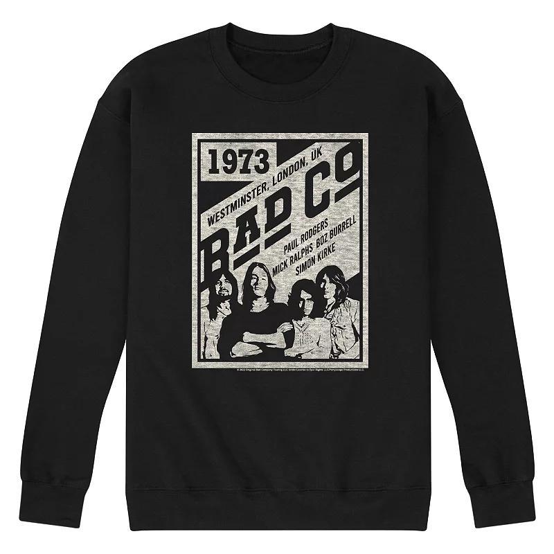 Mens Bad Company Poster Sweatshirt Product Image