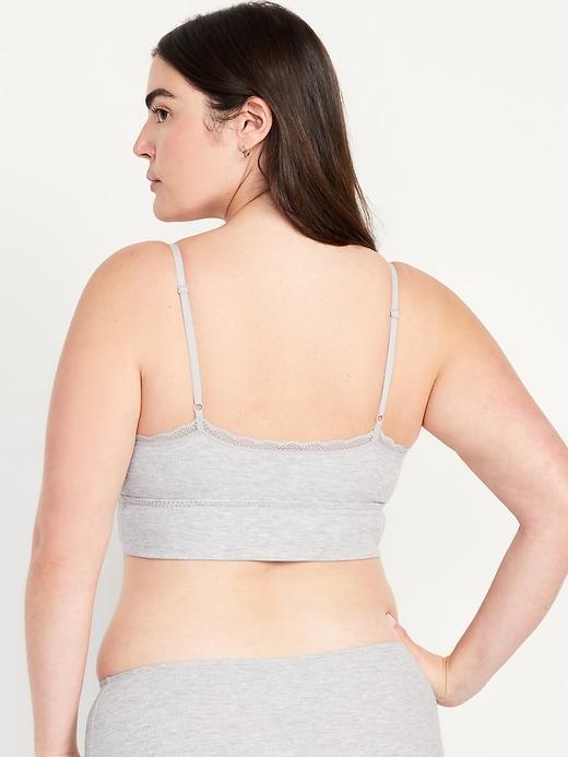 Longline Waffle Bralette Product Image