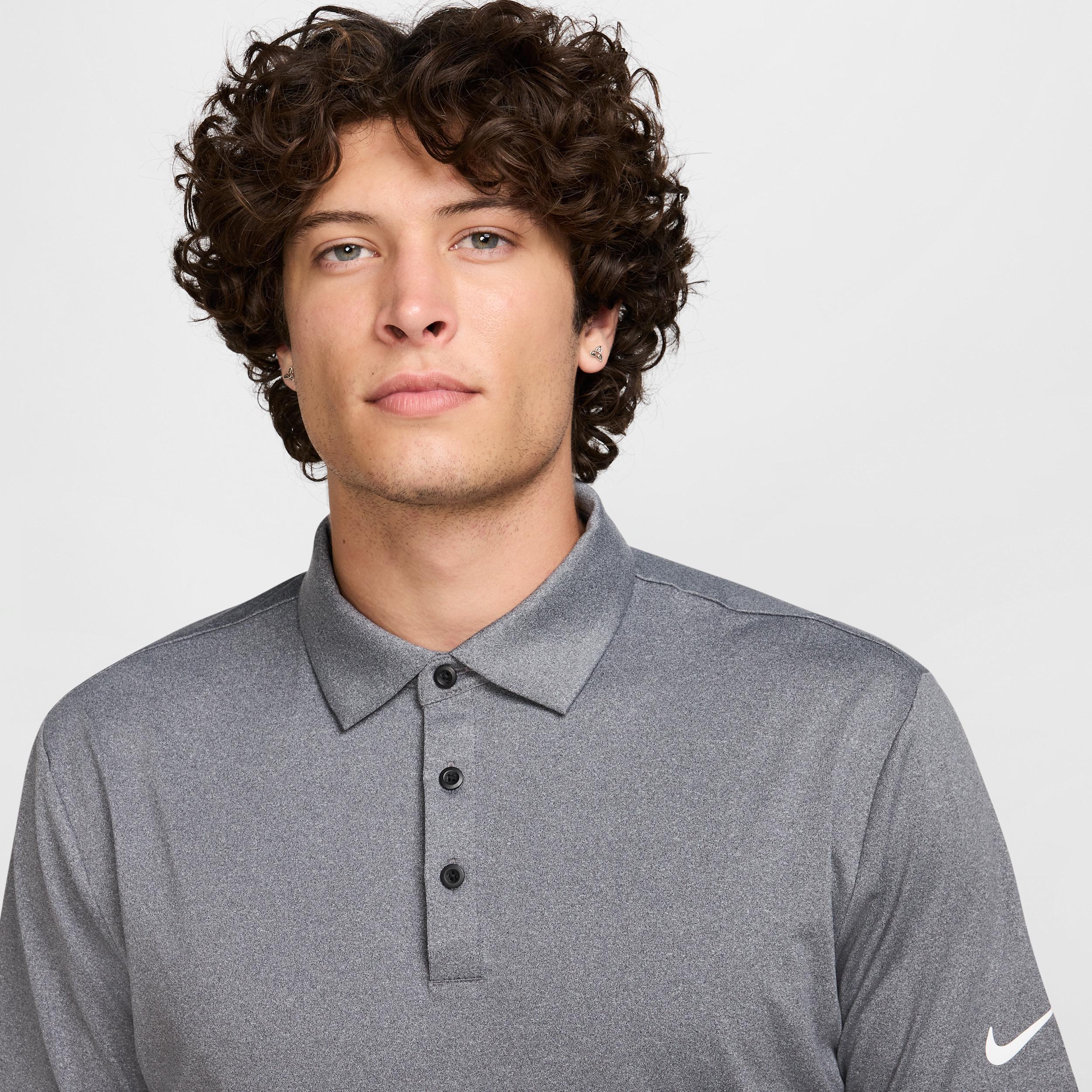 Nike Men's Tour Dri-FIT Heathered Golf Polo Product Image