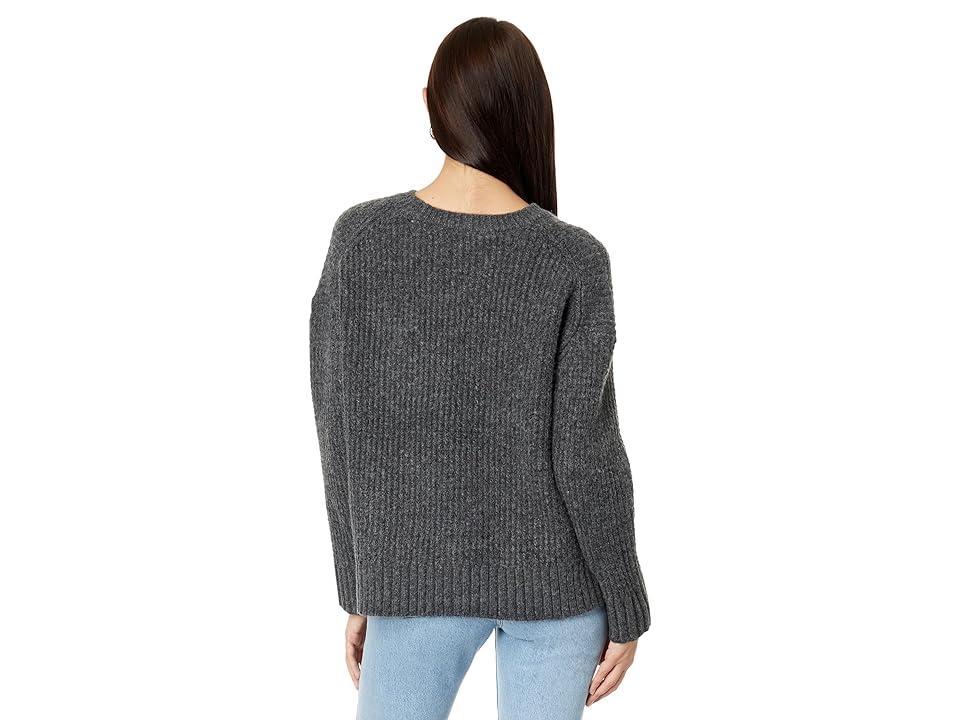 Vince Camuto Waffle Knit Crewneck Sweater Product Image