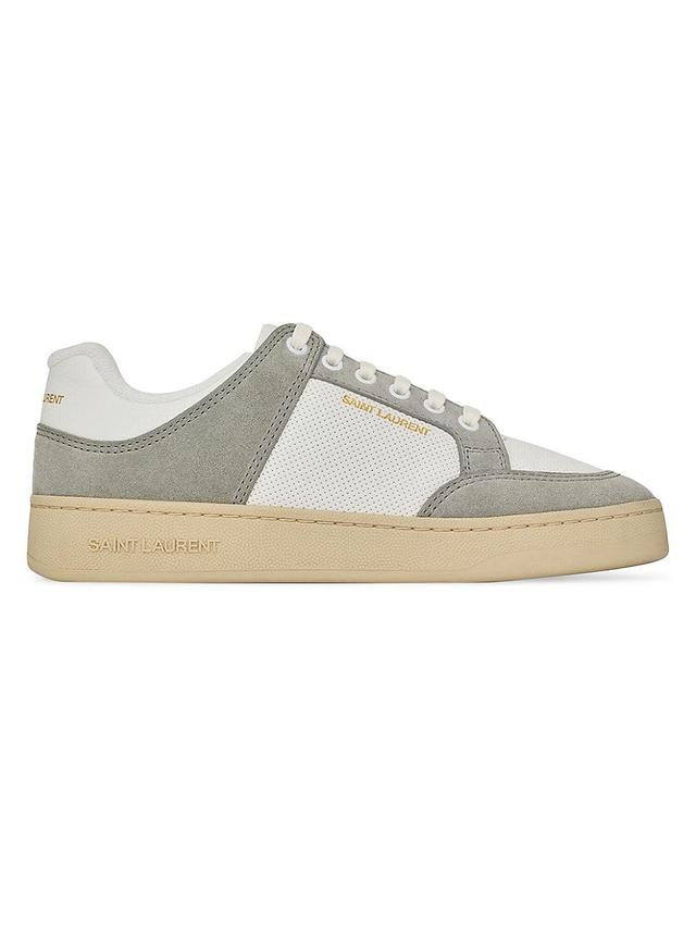 Mens SL/61 Sneakers in Leather and Suede Product Image