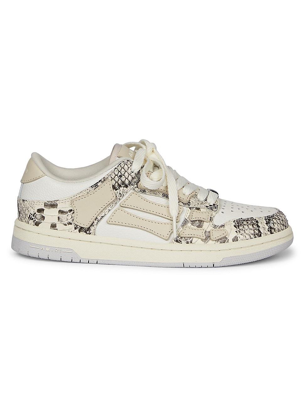 Womens Snake Skel Top Low Sneakers Product Image