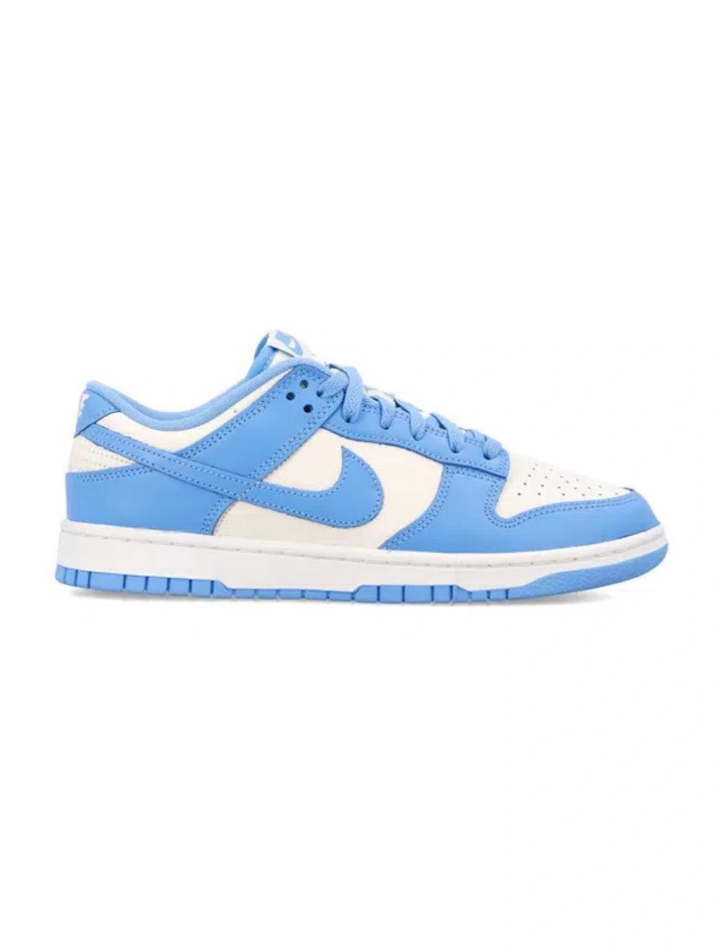 NIKE Dunk Low Retro Sneakers In White Product Image