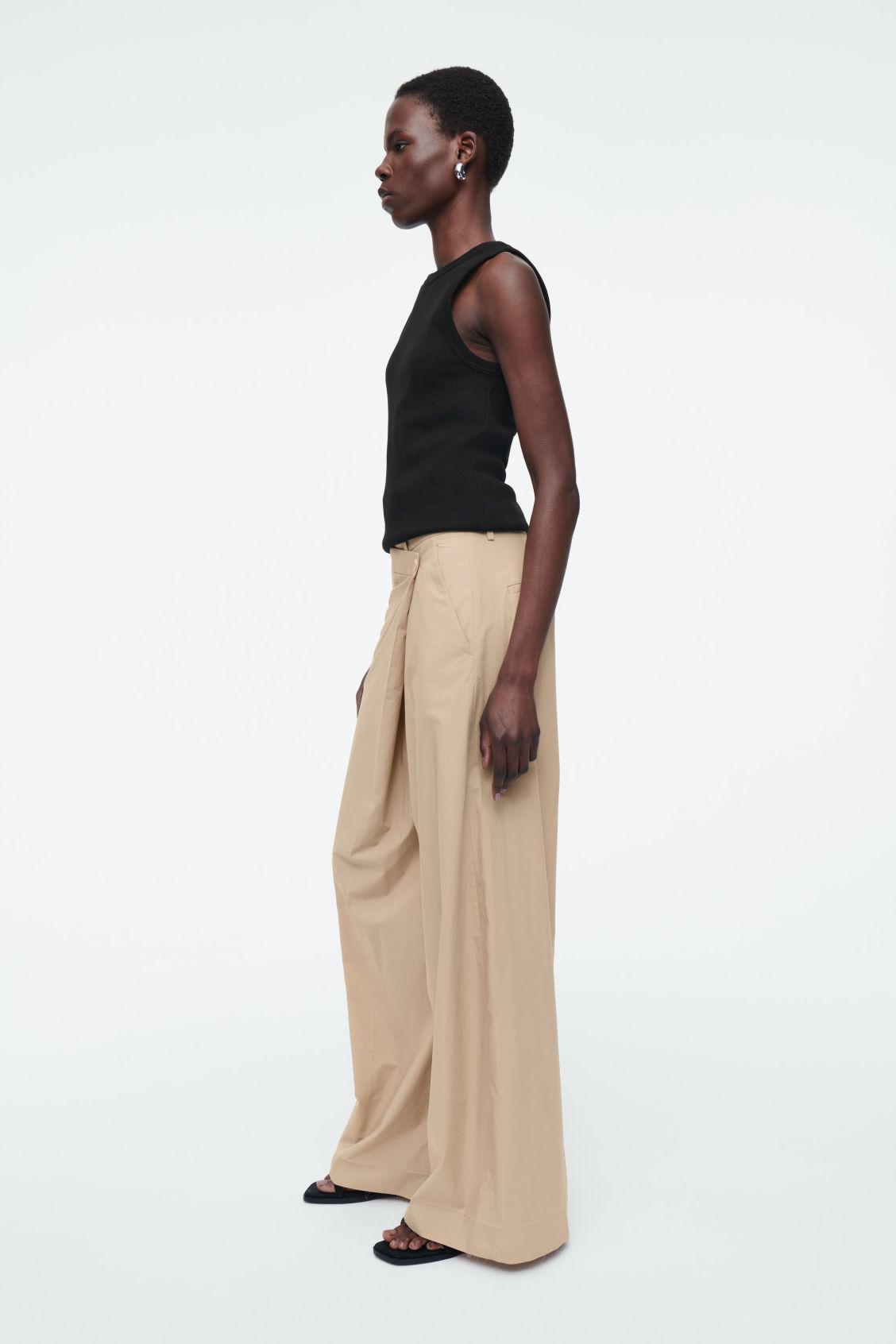 ASYMMETRIC WRAP PANTS Product Image